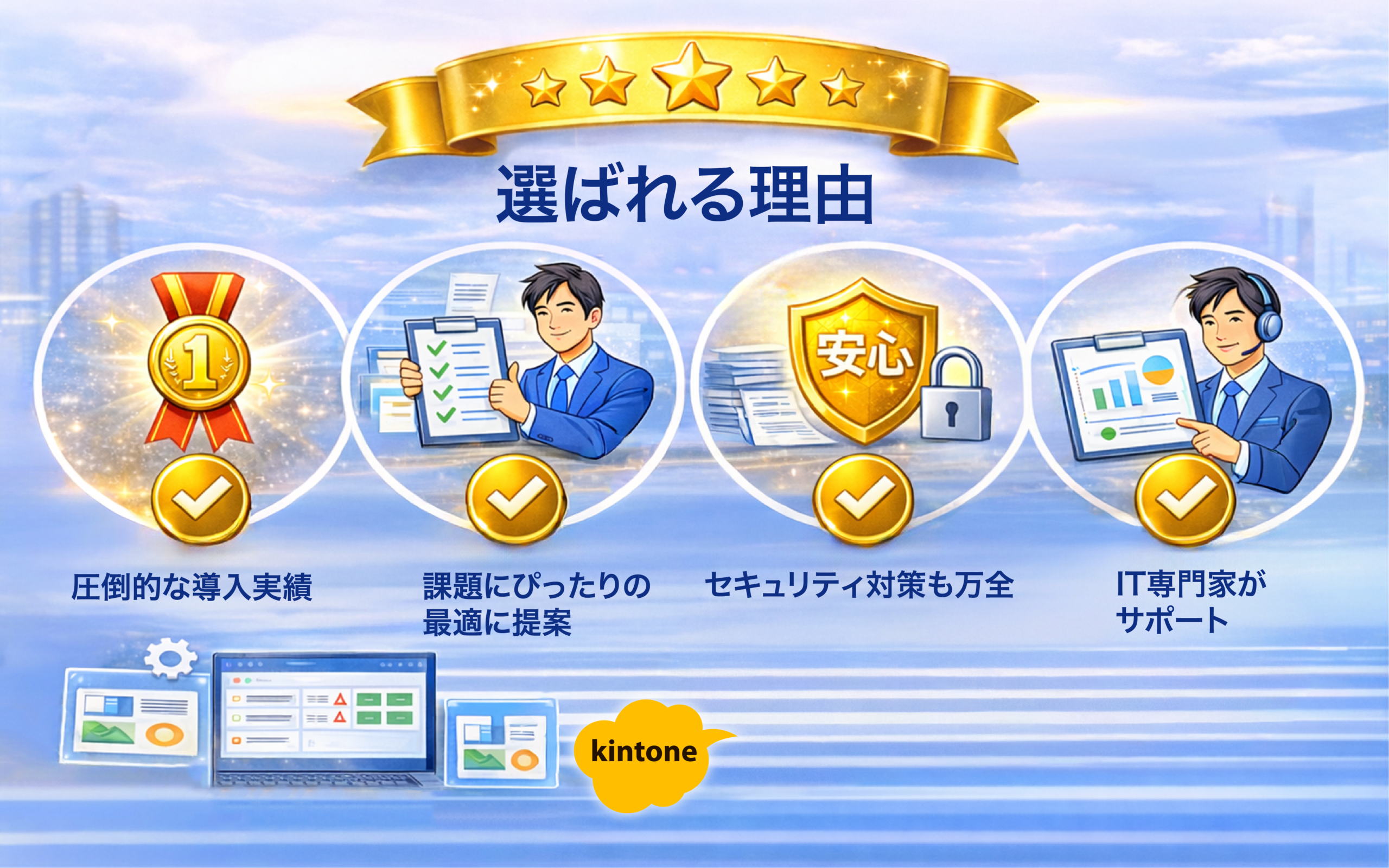 選ばれる理由